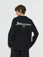 Gothic Star Graphic Long-Sleeve Tee