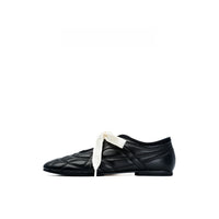 Quilted Leather Ballet Sneakers