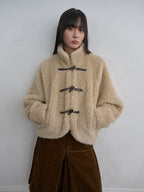 Faux Fur Toggle Jacket