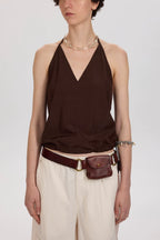 Sere Marish V-Neck Halter Top