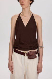 Sere Marish V-Neck Halter Top
