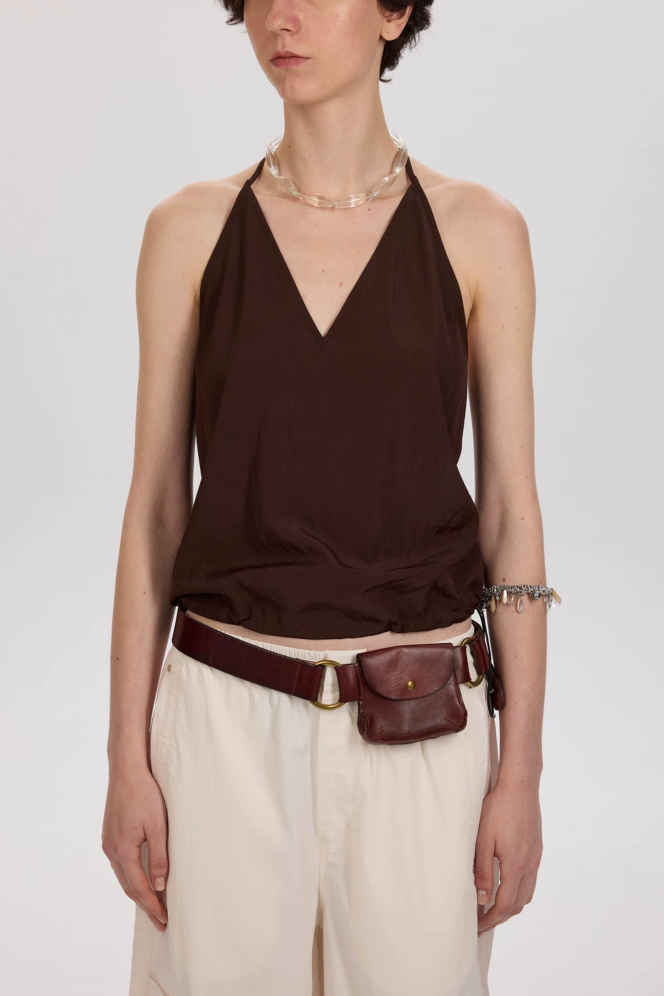 Sere Marish V-Neck Halter Top