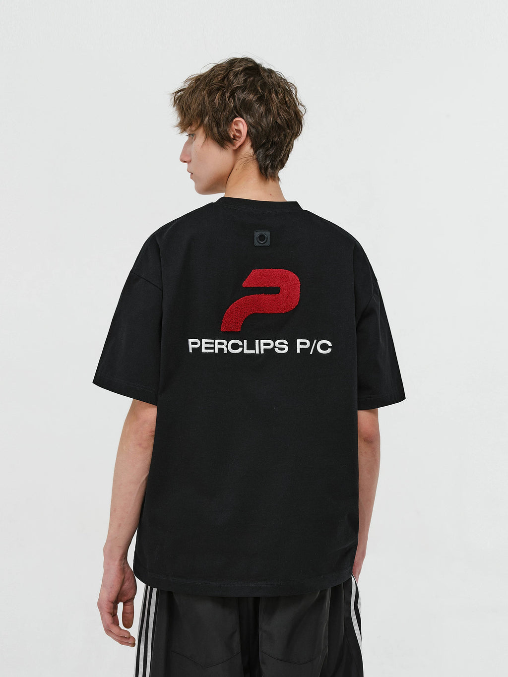 Embroidered Logo Oversized T-Shirt