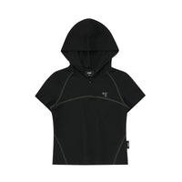 Performance Hooded Short Sleeve Top