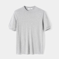Knitted Crewneck Short Sleeve Tee