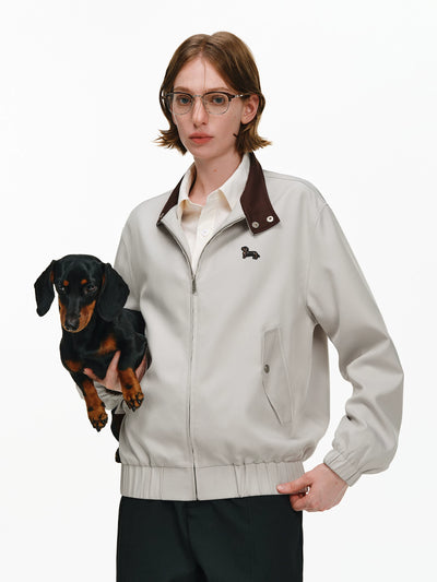 Dachshund Patch Harrington Jacket