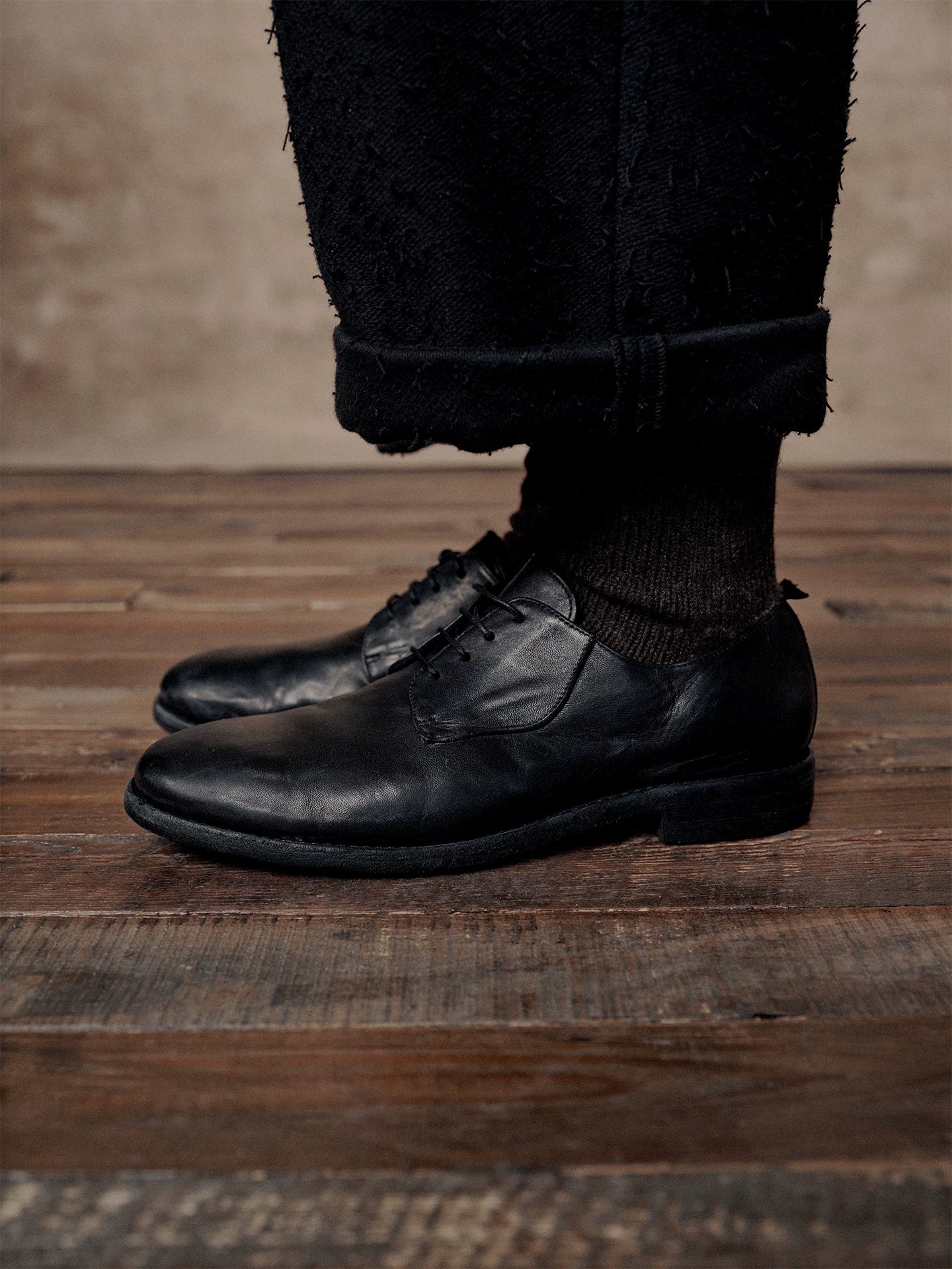 Handcrafted Leather Derby Shoes