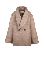 Wool Alpaca Blend Oversized Coat