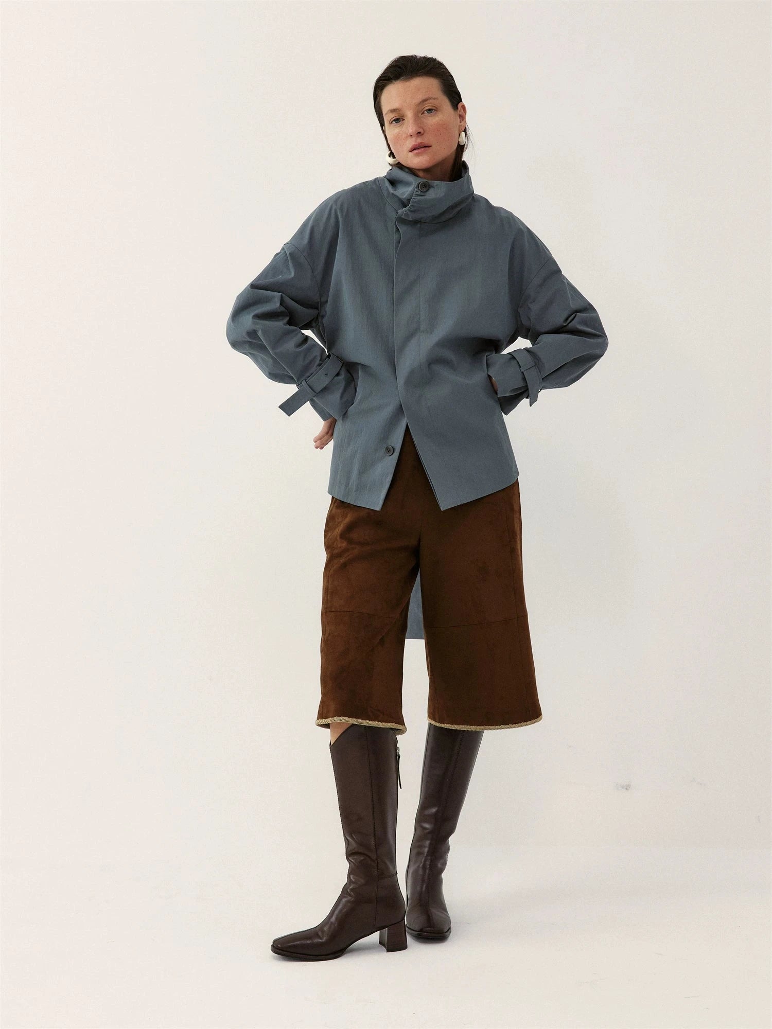 Oversized Belted Trench Coat