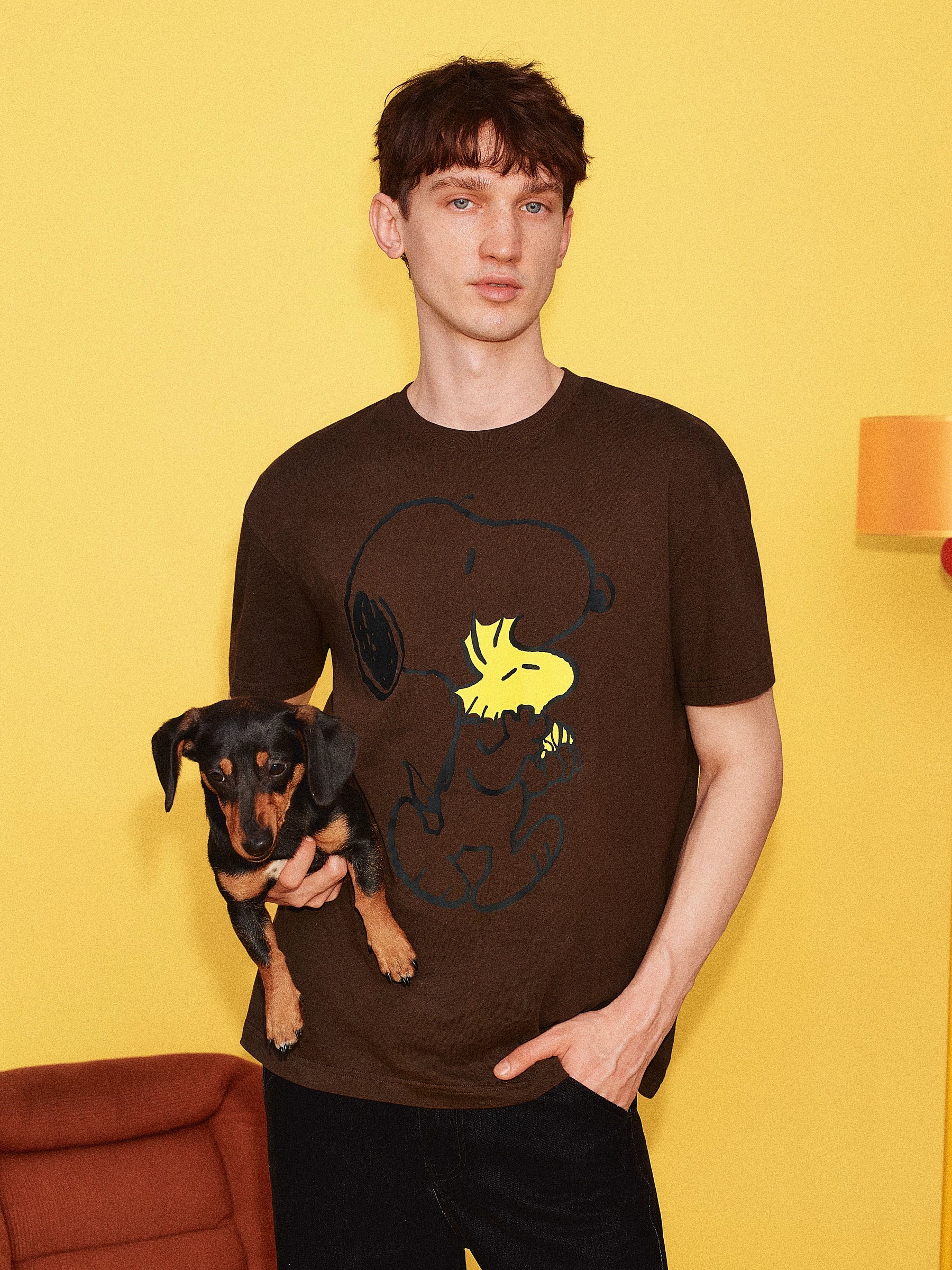 Snoopy Graphic Cotton T-Shirt