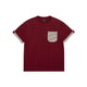 Striped Pocket Cotton T-Shirt