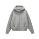 Mohair Blend Hooded Zip Cardigan