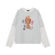 Striped Graphic Layered Long-Sleeve Tee