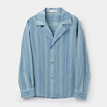 Striped Tencel Drape Shirt
