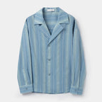 Striped Tencel Drape Shirt