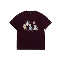 Graphic Print Cotton Crewneck T-Shirt