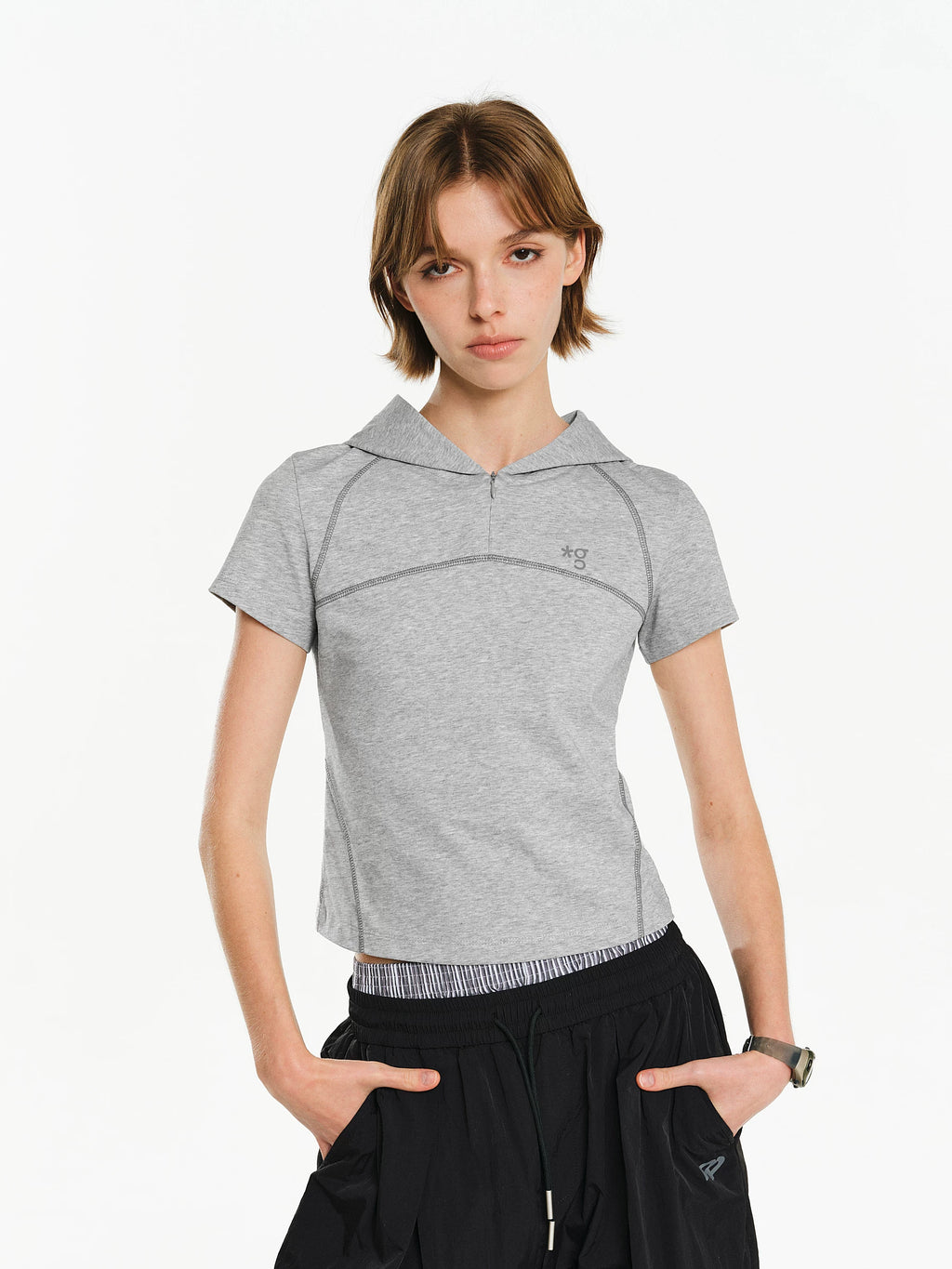 Performance Hooded Short Sleeve Top