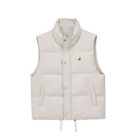 Reversible Plaid Puffer Vest