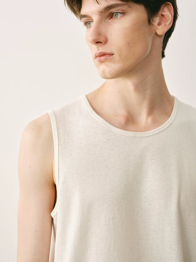 Hemp Cotton Blend Sleeveless Tank