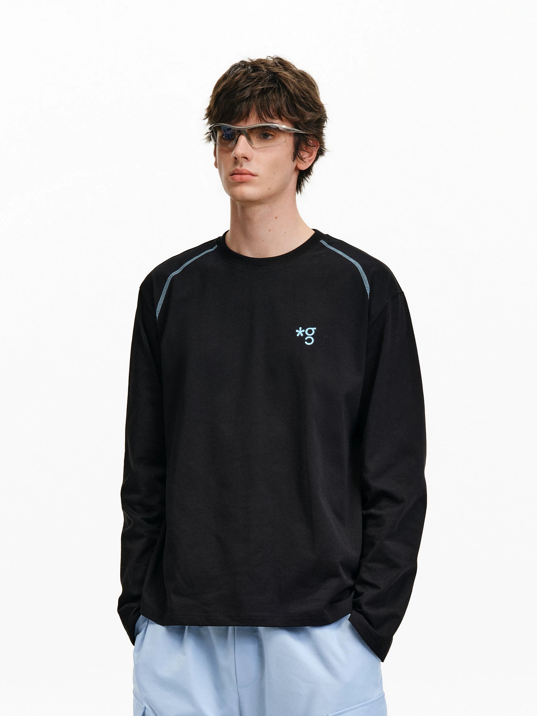 Graphic Print Long-Sleeve T-Shirt
